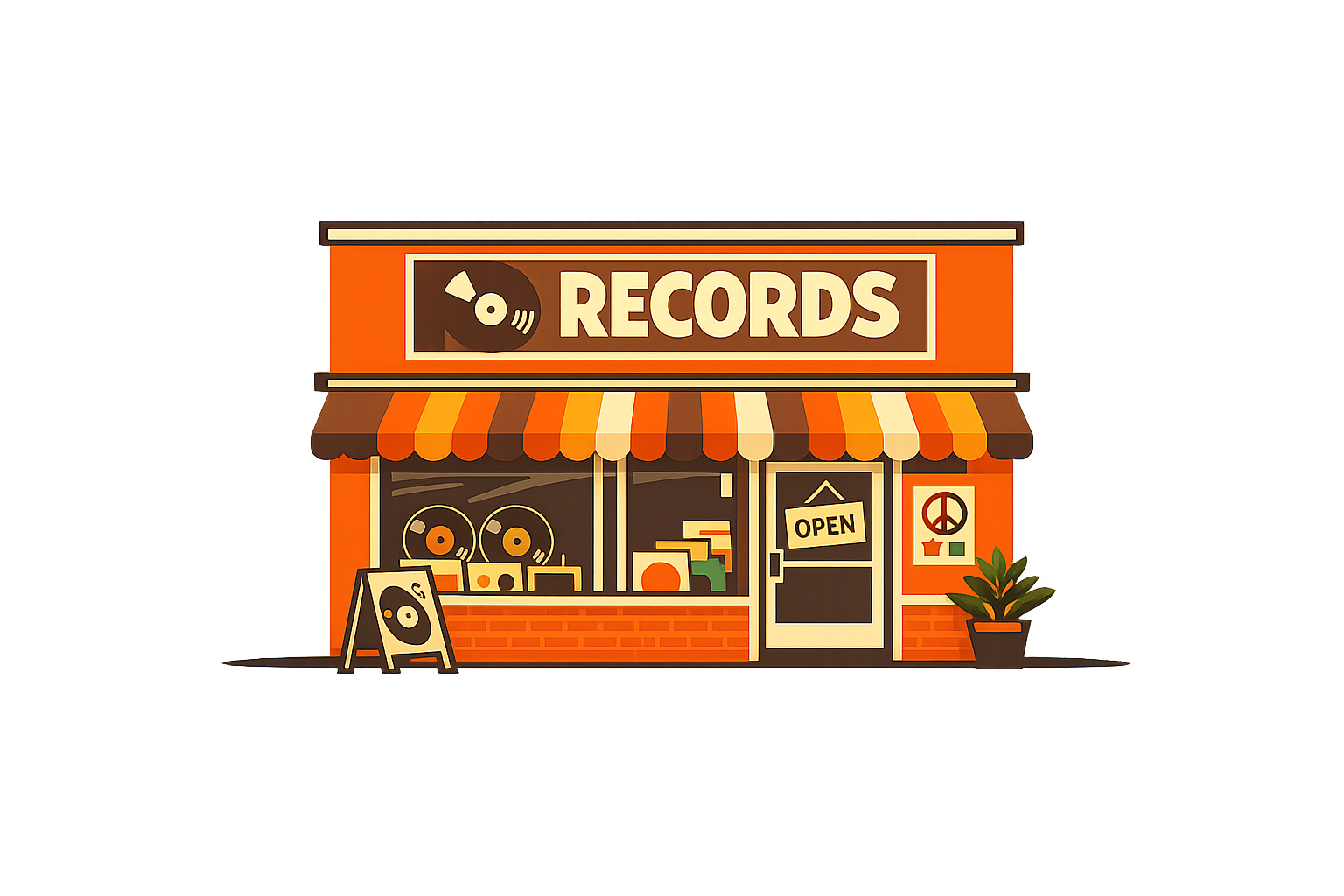 Record shop